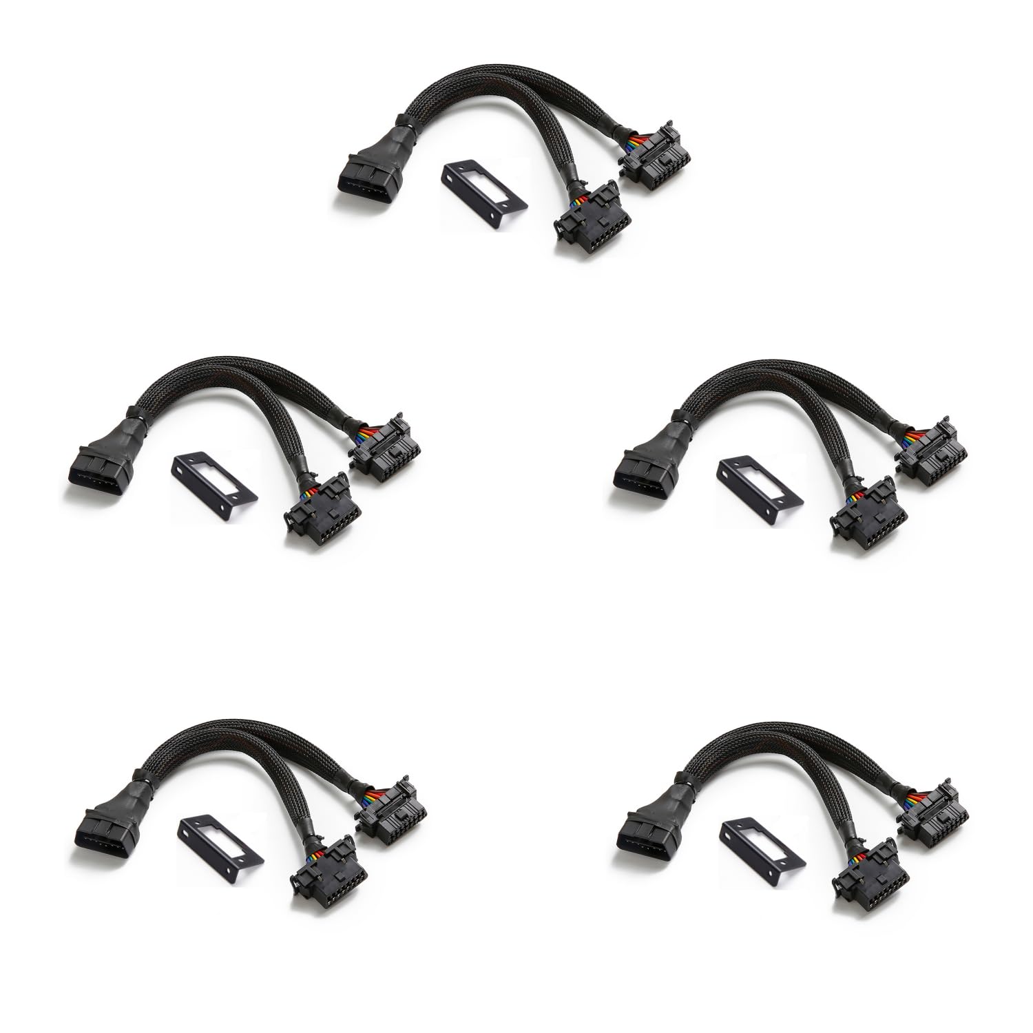 bbfly-B6 OBD II Splitter Extension Cable Adapter for Easy Use