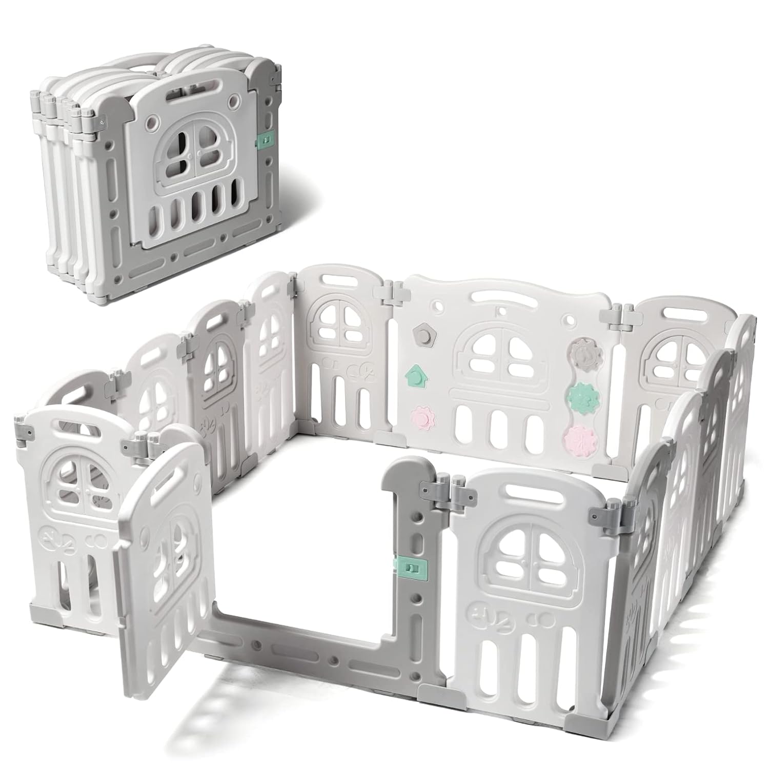 Play22 Foldable Baby Playpen - Safety & Style!