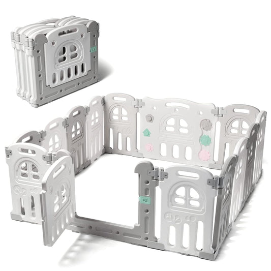 Play22 Foldable Baby Playpen - Safety & Style!