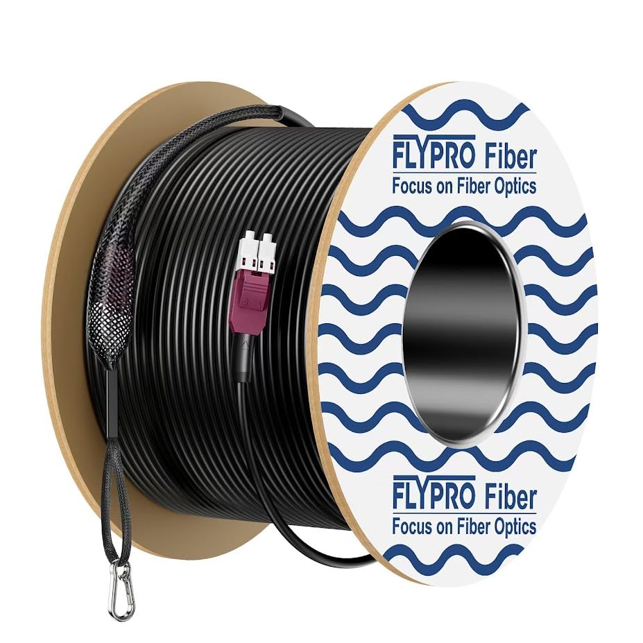 FLYPROFiber 50m OM4 LC to LC Outdoor Fiber Patch Cable Review