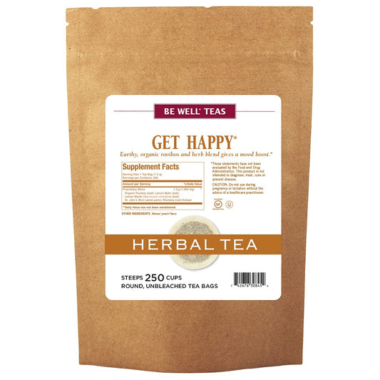 Get Happy Herbal Tea for Lifting Your Spirits - 250 Tea Bags