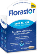 Florastor Dual Action Probiotic Supplement - Gentle Gut Support