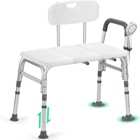 Heavy Duty Tub Transfer Bench for Safe Bathing Experience