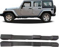 Running Boards Drop Side Steps Bars for 2007-2017 Jeep Wrangler JK 4