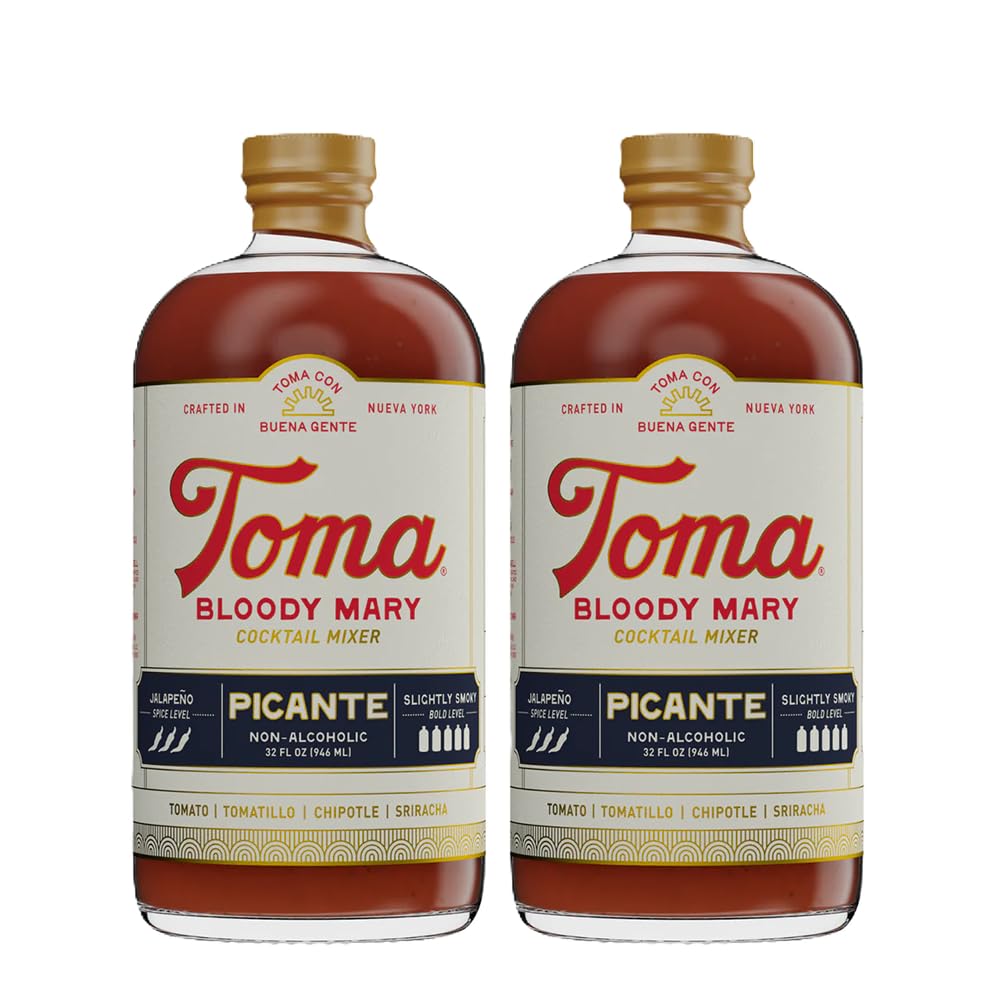 Toma Bloody Mary Mix Picante - Perfect for Brunch Events