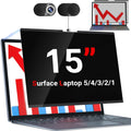 Surface Laptop 15 Privacy Screen - Magnetic Anti Blue Light Protector