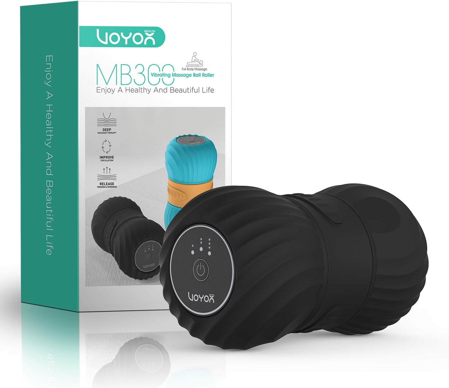 VOYOR-HEALTH Vibrating Peanut Massage Ball for Pain Relief