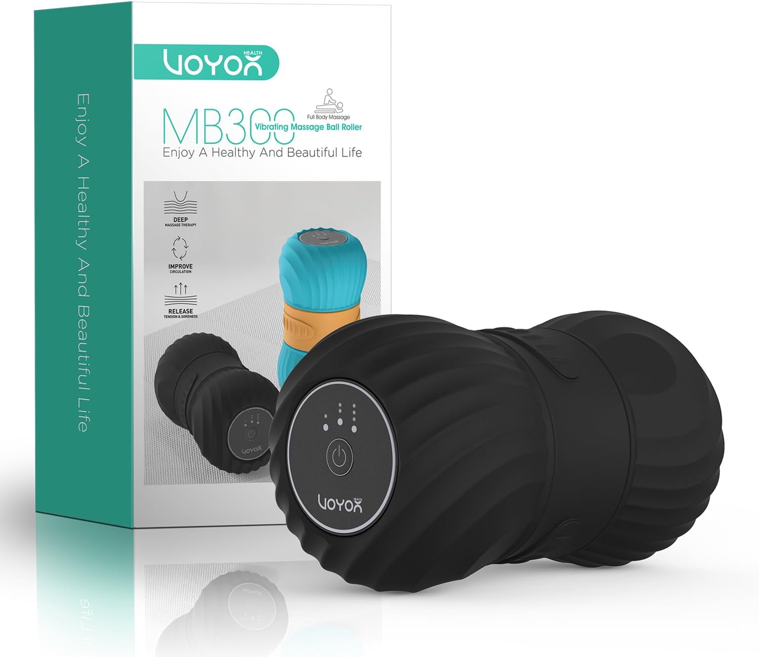 VOYOR-HEALTH Vibrating Peanut Massage Ball for Pain Relief