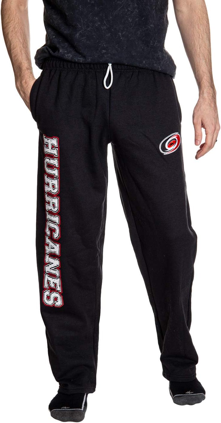 NHL Men's Premium Fleece Official Team Sweatpants for Comfort