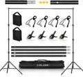 Backdrop Stand for Parties 8.5x10ft Adjustable Background Support