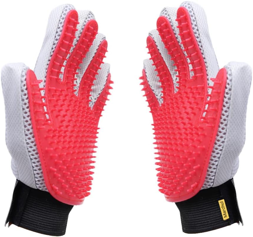 Efficient Pet Hair Remover Gloves: Gentle Brush for Pets