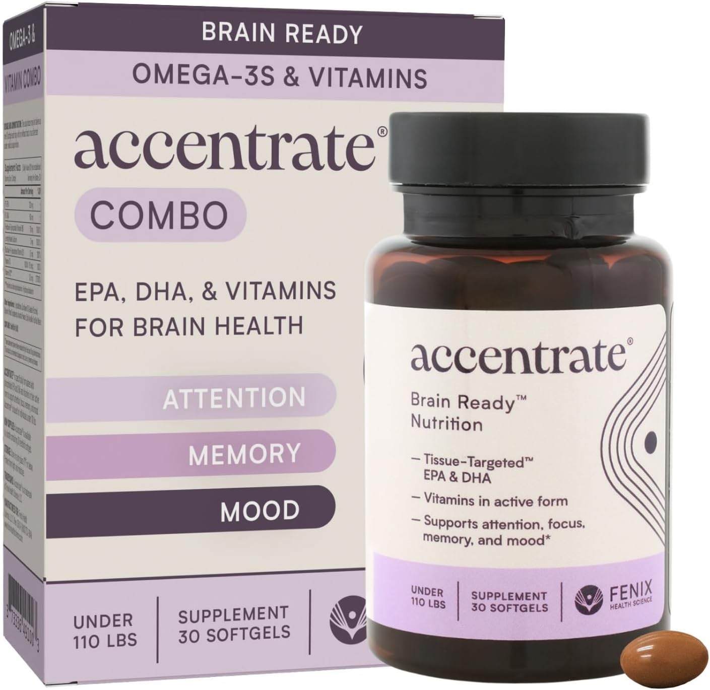 Brain Supplement for Natural Focus & Attention for Kids