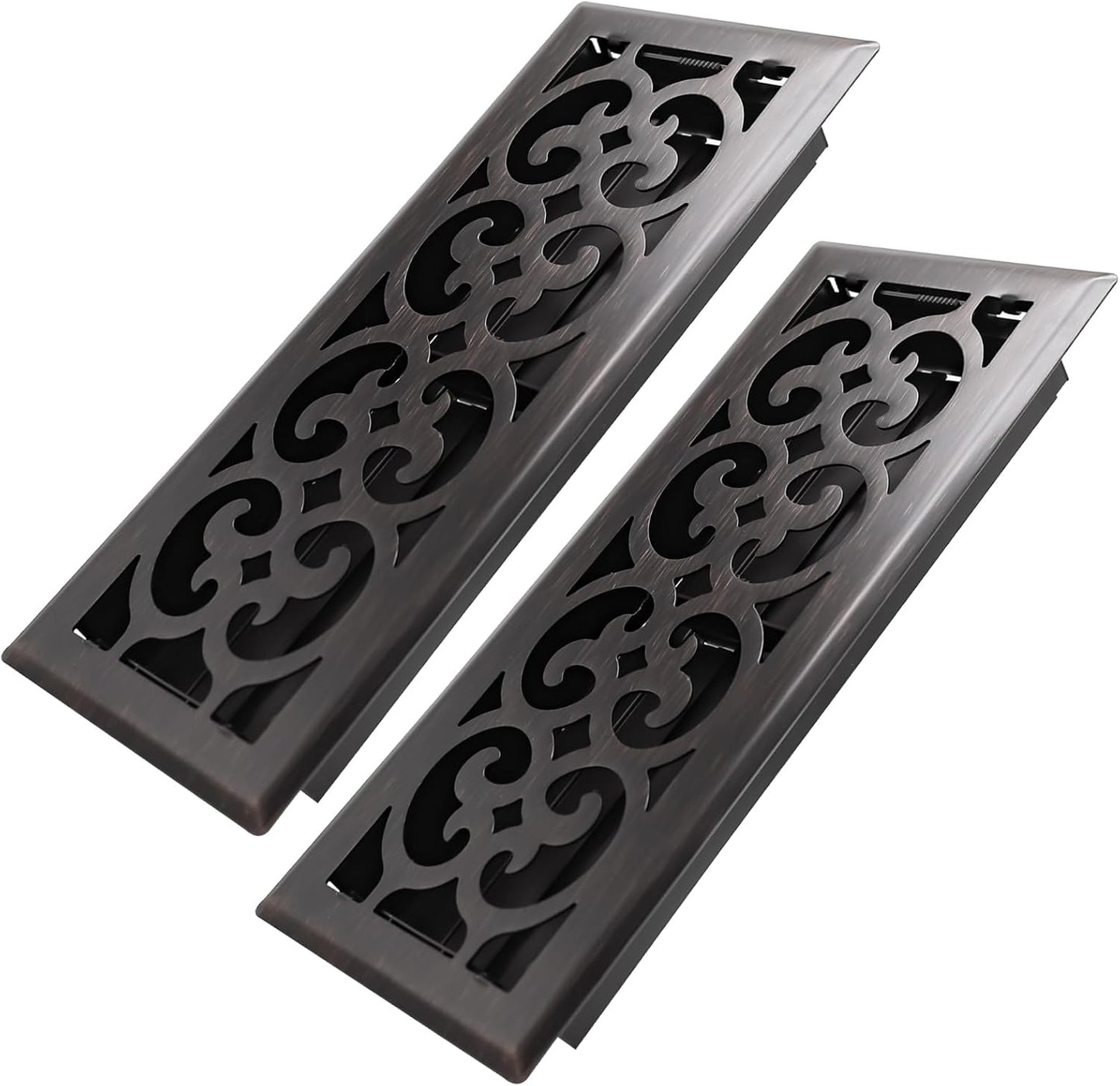 4x12 Inches Heavy Duty Walkable Floor Register for Home Use
