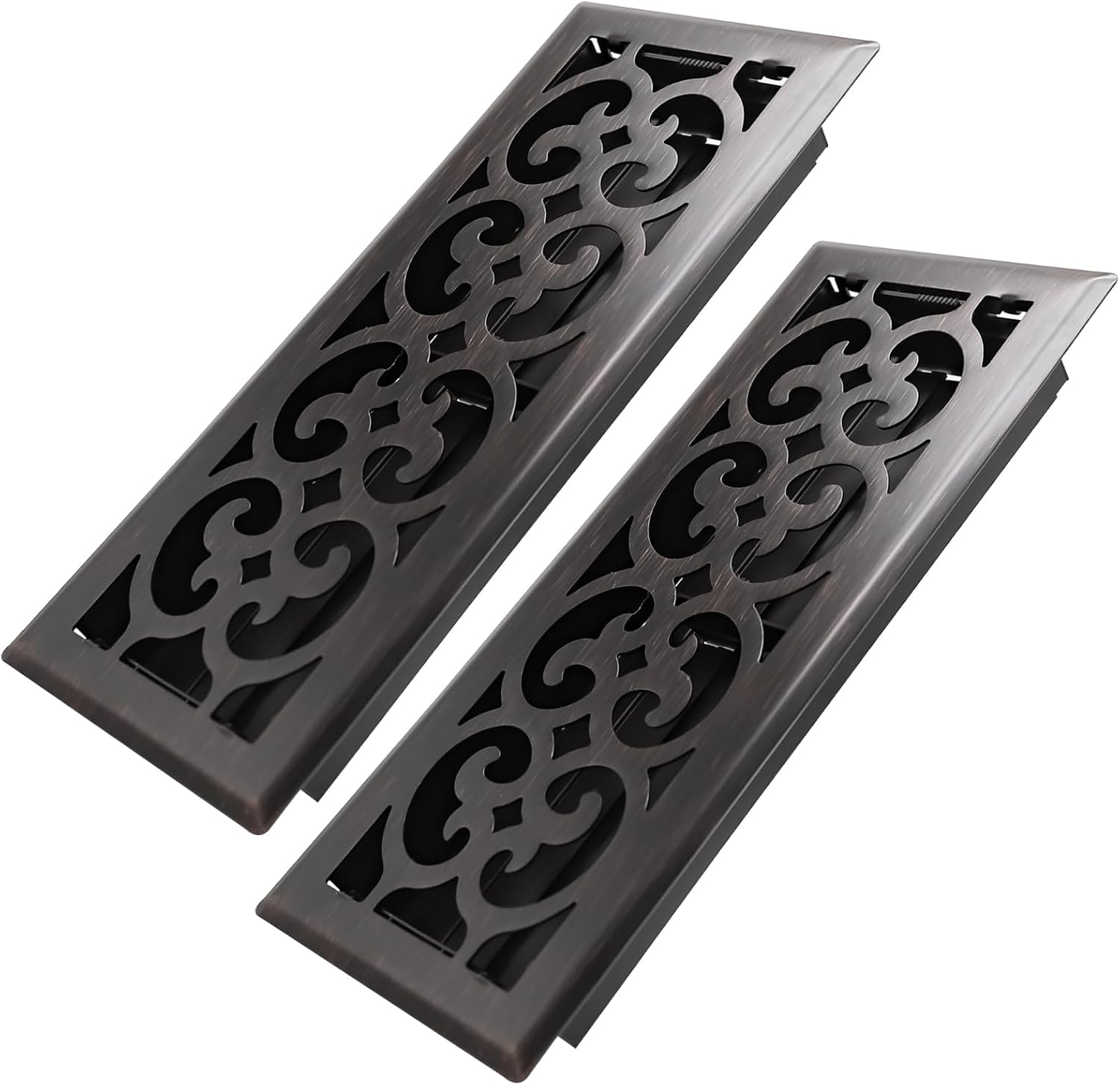 4x12 Inches Heavy Duty Walkable Floor Register for Home Use
