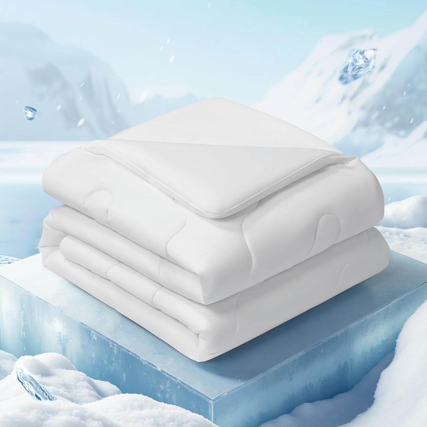 EASELAND All Season Cooling Comforter Queen for Hot Sleepers