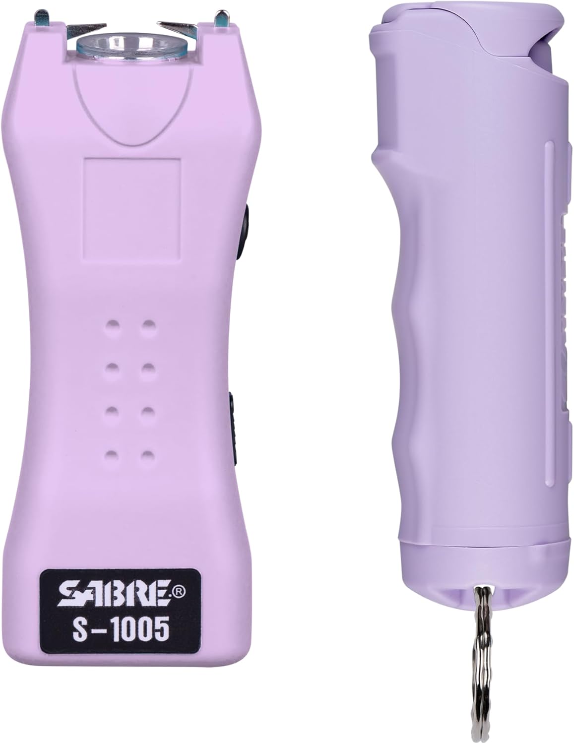 SABRE Pepper Spray & Stun Gun with Flashlight for Self Defense