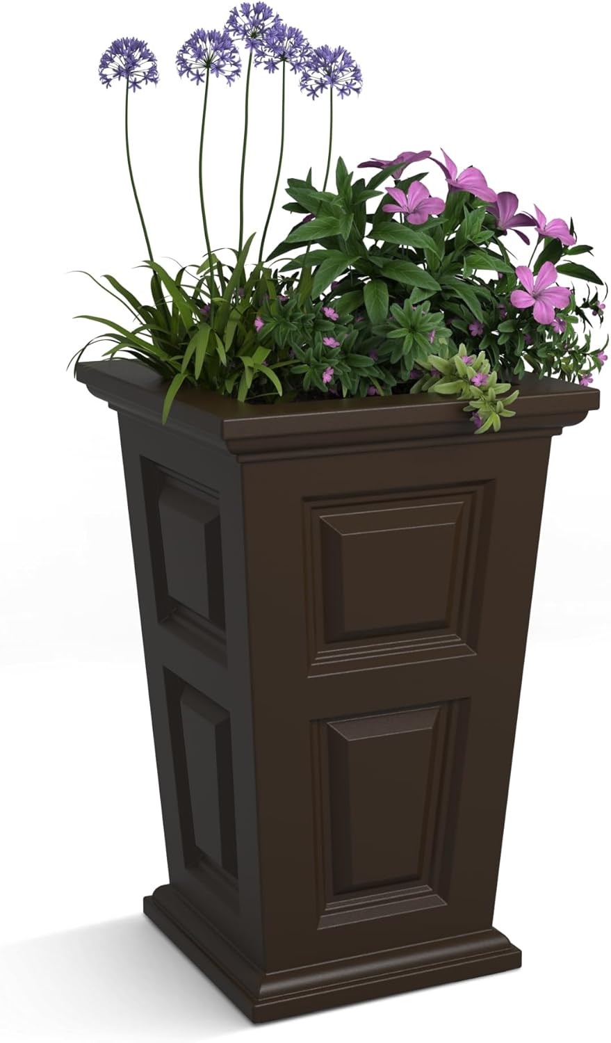Mayne Wyndham 24-Inch Tall Planter for Vibrant Indoor/Outdoor Use