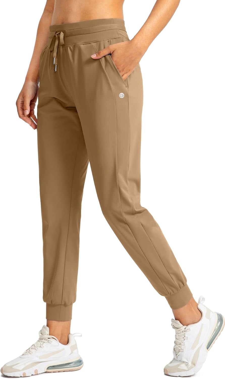 G Gradual Women's Joggers Pants with Zipper Pockets for Comfort