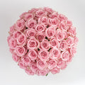 Pink Roses Bouquet 100 Stems - Farm-Fresh Hand-Picked Roses