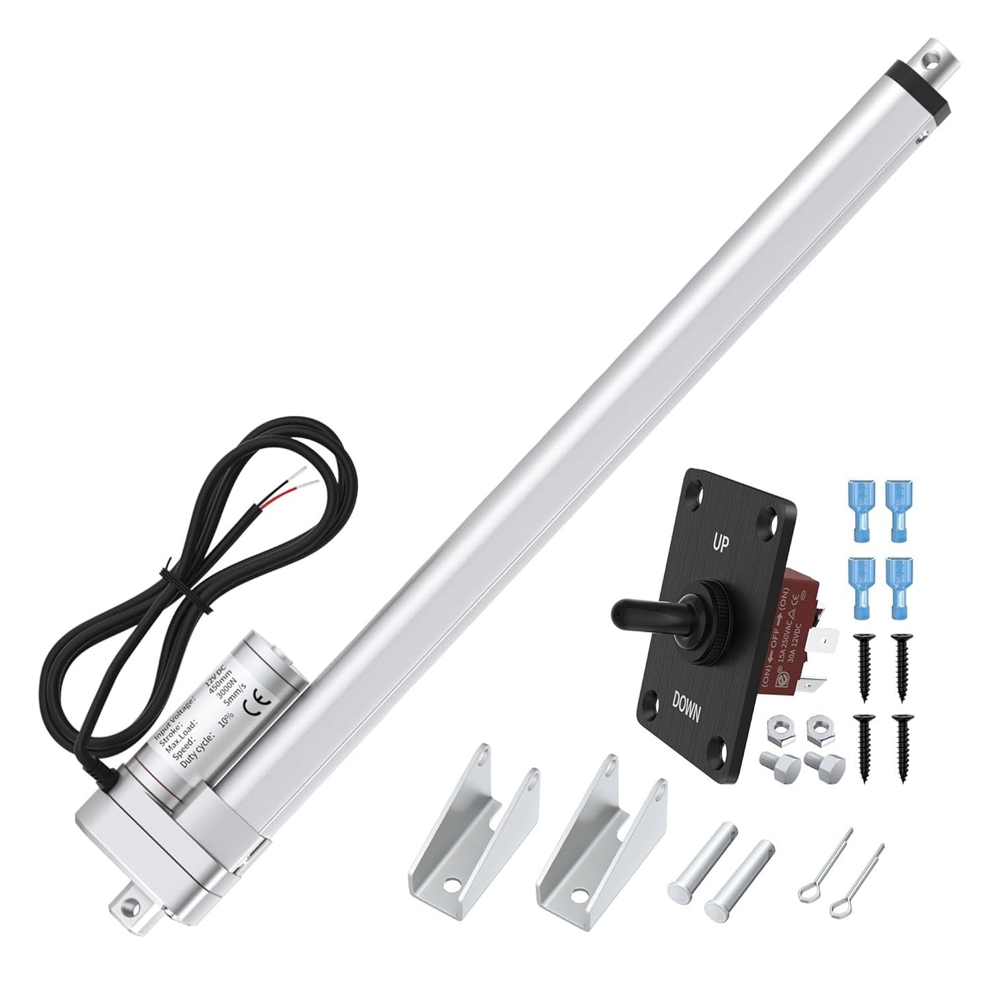 12V Linear Actuator 3000N 660lbs for Heavy Duty Applications