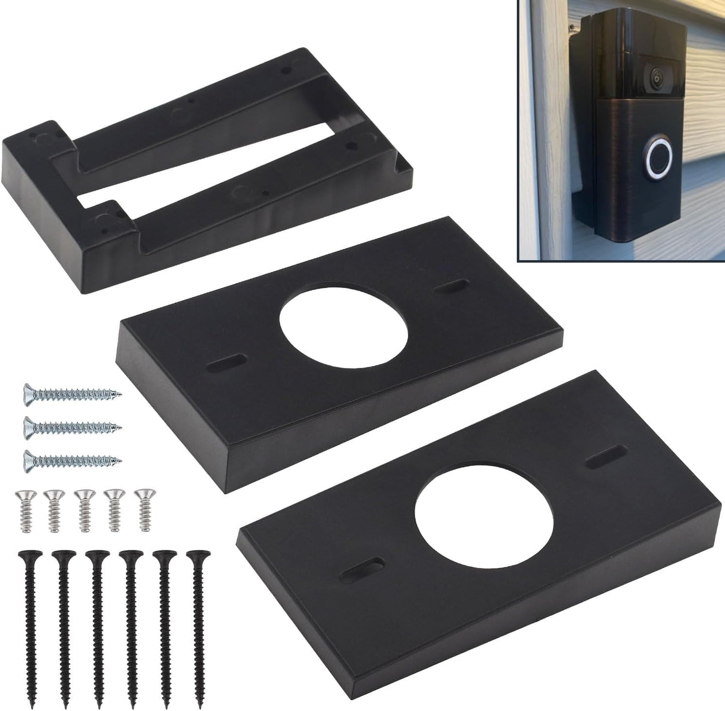 Vinyl Siding Mount for Ring Video Doorbell