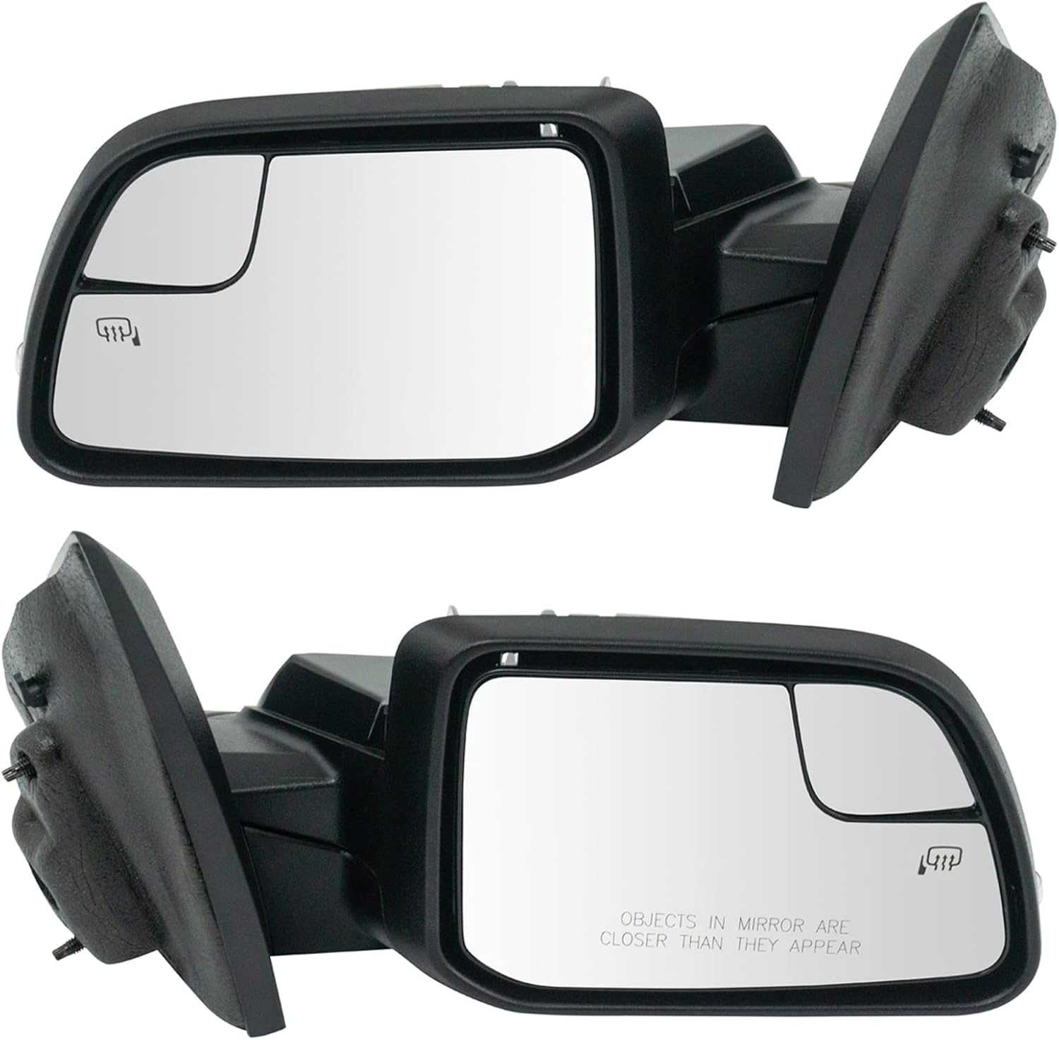 TRQ Power Heated Mirror Set for 2011-2015 Lincoln MKX