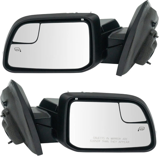 TRQ Power Heated Mirror Set for 2011-2015 Lincoln MKX