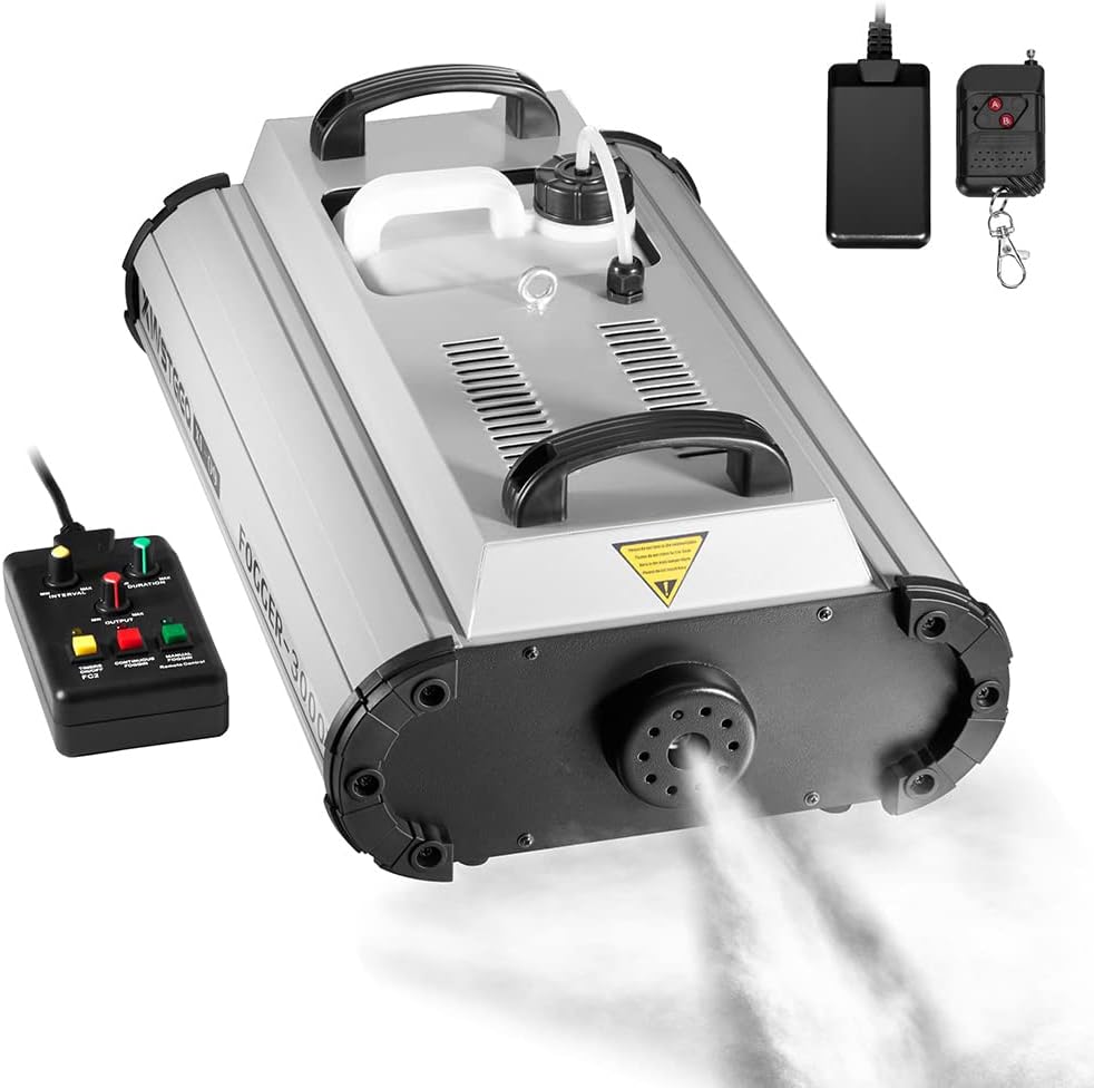3000 Watt Fog Machine with DMX 512 for Parties and Events