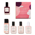 Green System Set with Prune Nail Polish - Plant-Based Manicure Kit