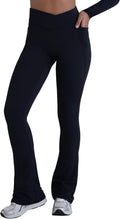 Hidden Butt Lifting Scrunch Flare Leggings for Women - Tummy Control