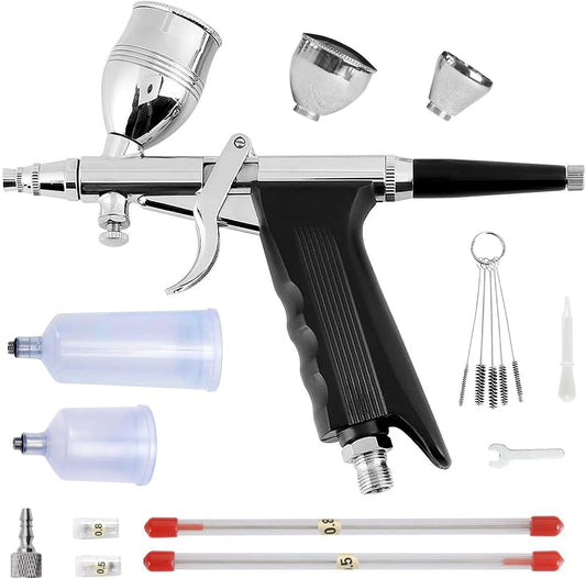Vanwoke Airbrush Kit: Precision Painting Power