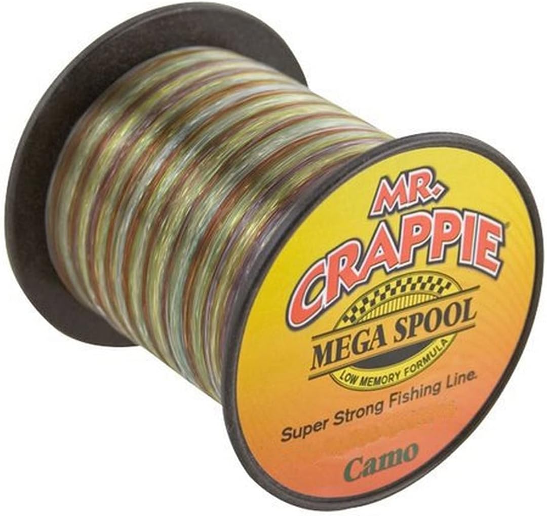 Lew's Mr. Crappie Mega Spools - Perfect for Clear Water 6 lb