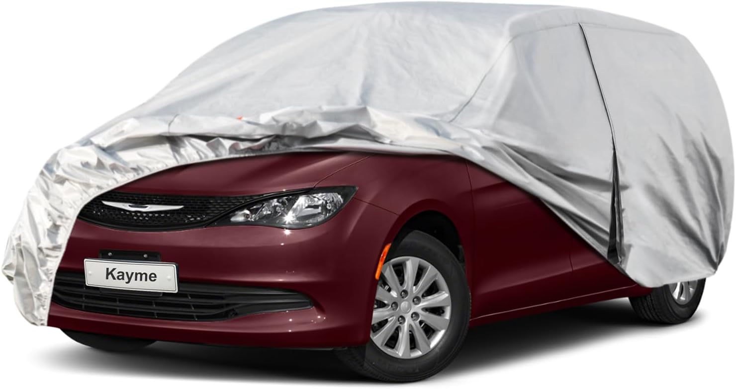 Kayme 6 Layers Car Cover for Chrysler Voyager/Pacifica 1999-2025