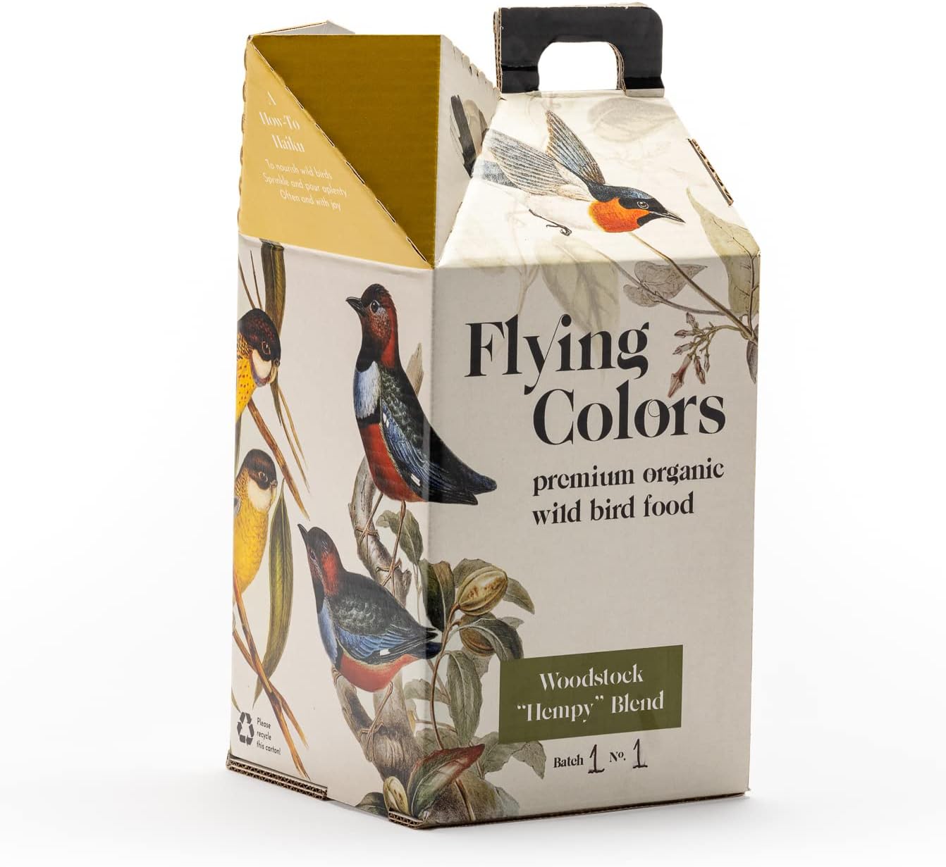 Flying Colors Premium Organic Wild Bird Seed for Healthy Birds