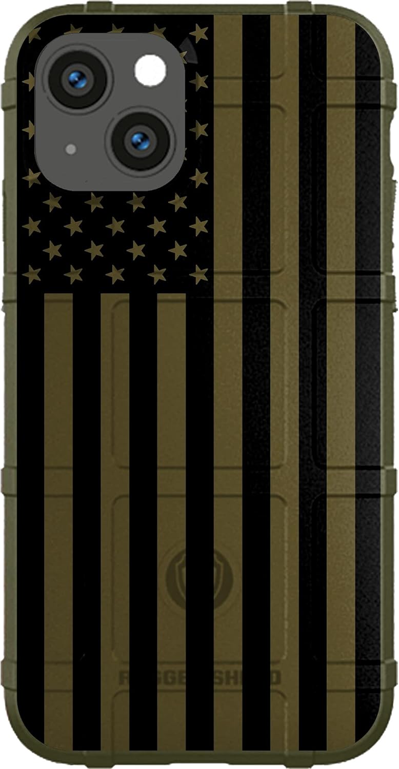 EGO TACTICAL Rugged Shield Case for iPhone 13 Pro - OD Green