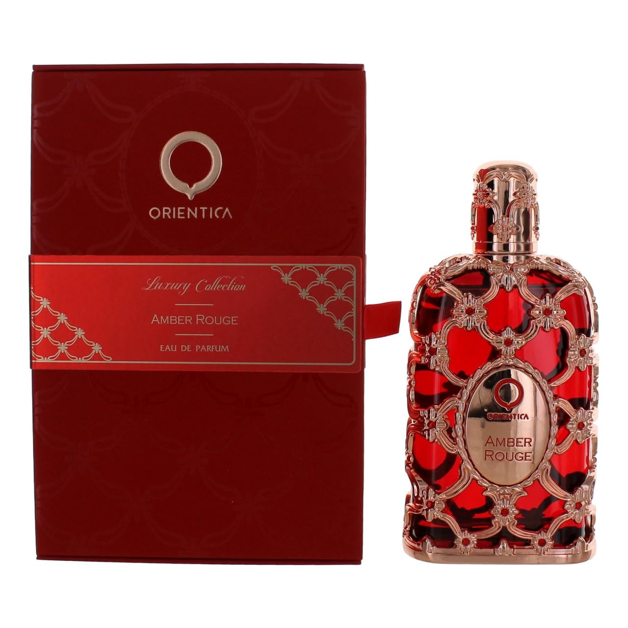 Orientica Amber Rouge Eau de Parfum Spray for Women, 5.0 Ounce
