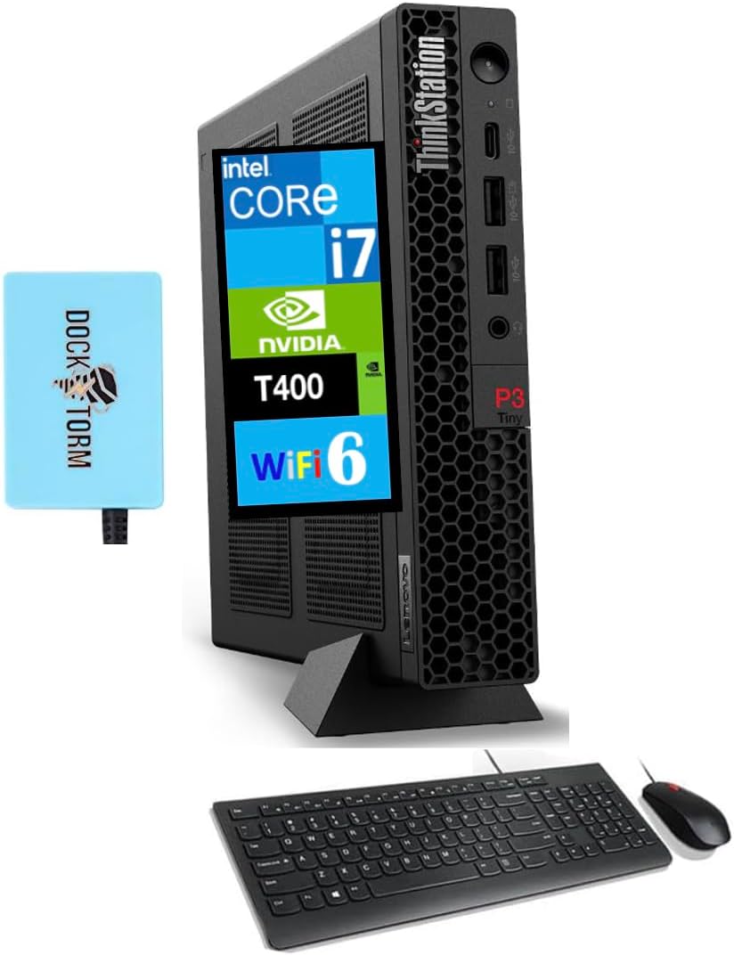 Lenovo ThinkStation P3 Tiny Workstation Mini Desktop Review
