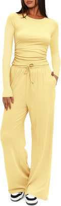 Darong Women's 2 Piece Lounge Set Fall 2025 - Soft Stretchy Matching