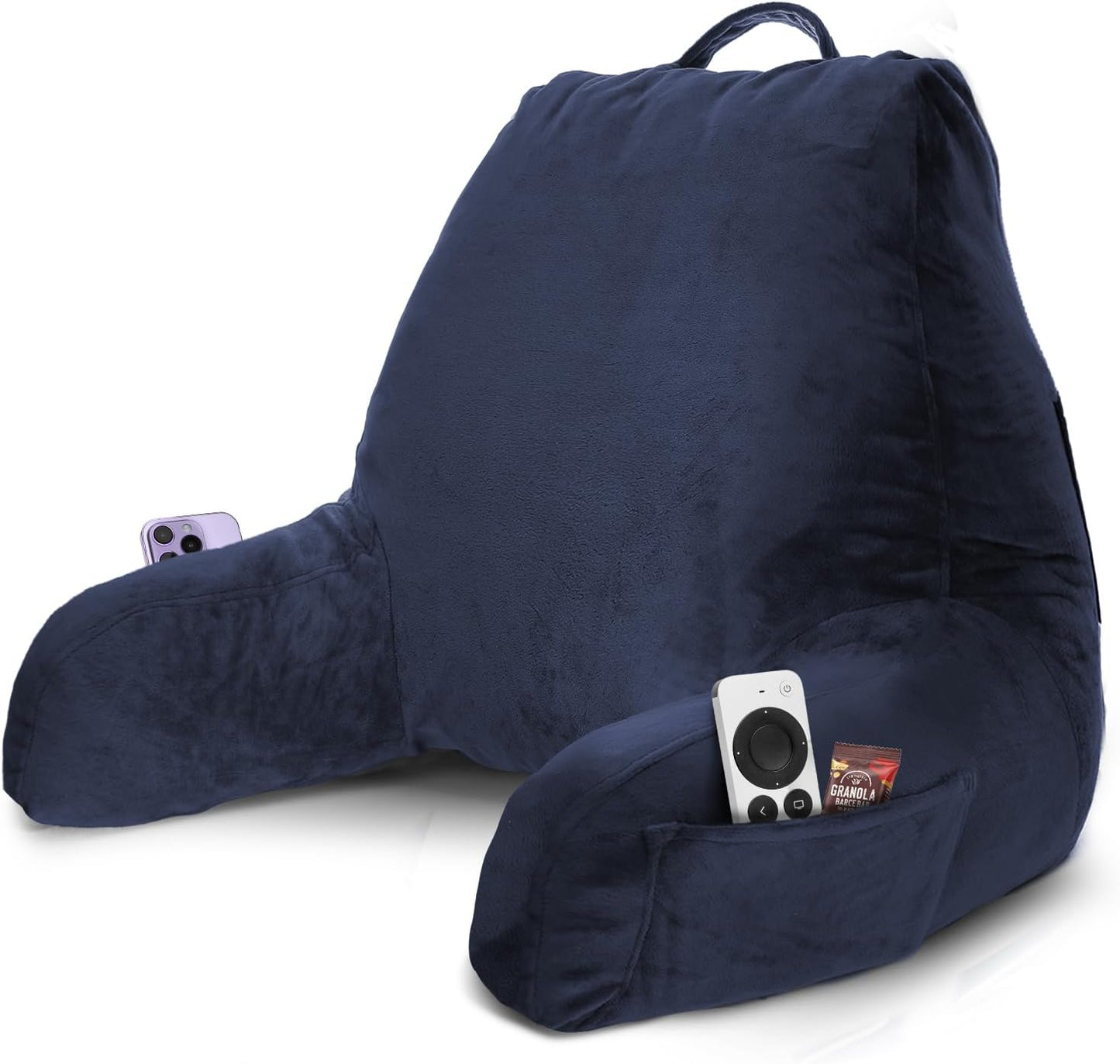 Nestl Reading Pillow with Shredded Memory Foam for Comfort