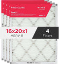 Frigidaire PureAir 16x20x1 MERV 11 Air Filter - 4 Pack for Home