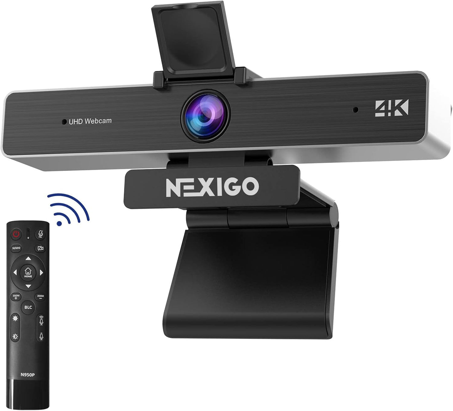NexiGo N950P Pro 4K Zoomable Webcam with Remote Control