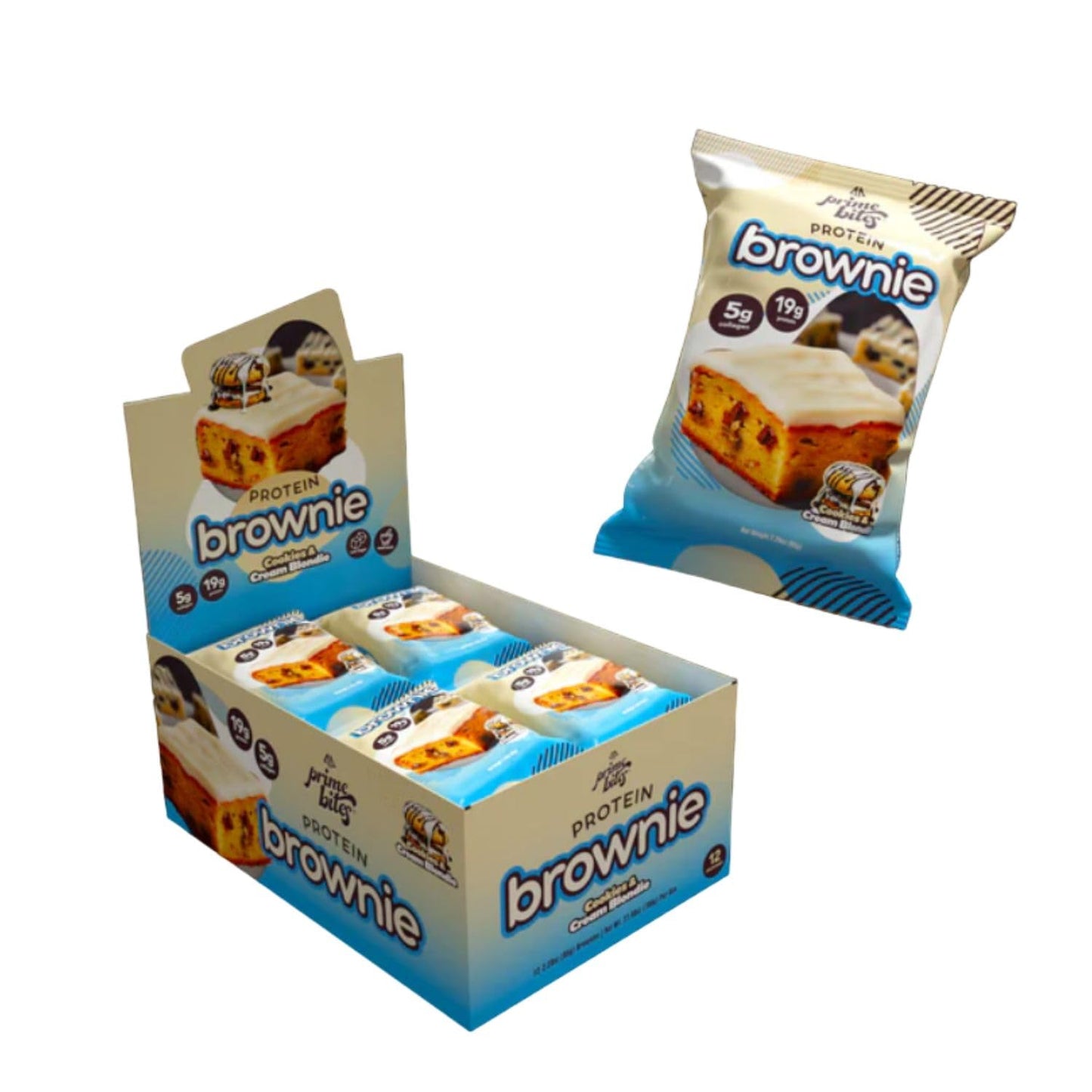 Prime Bites Protein Brownie - Delicious Low Sugar Treats