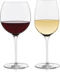 Libbey Signature Red and White Wine Glasses Set of 12 - Elegant
