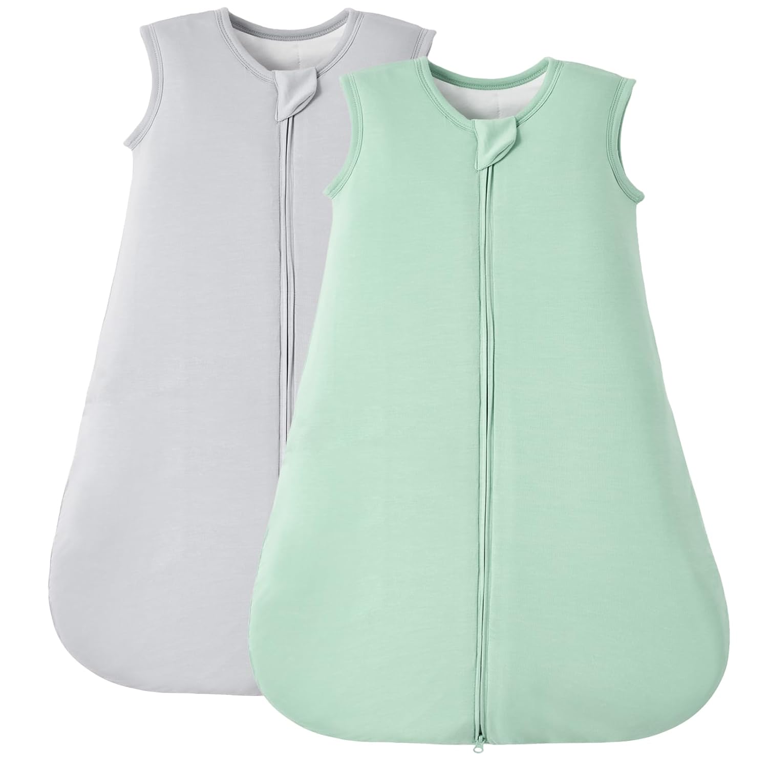 Duomiaomiao Baby Sleep Sack 2 Pack - Soft Bamboo Fabric