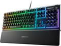 SteelSeries Apex 3 RGB Gaming Keyboard with 10-Zone Illumination