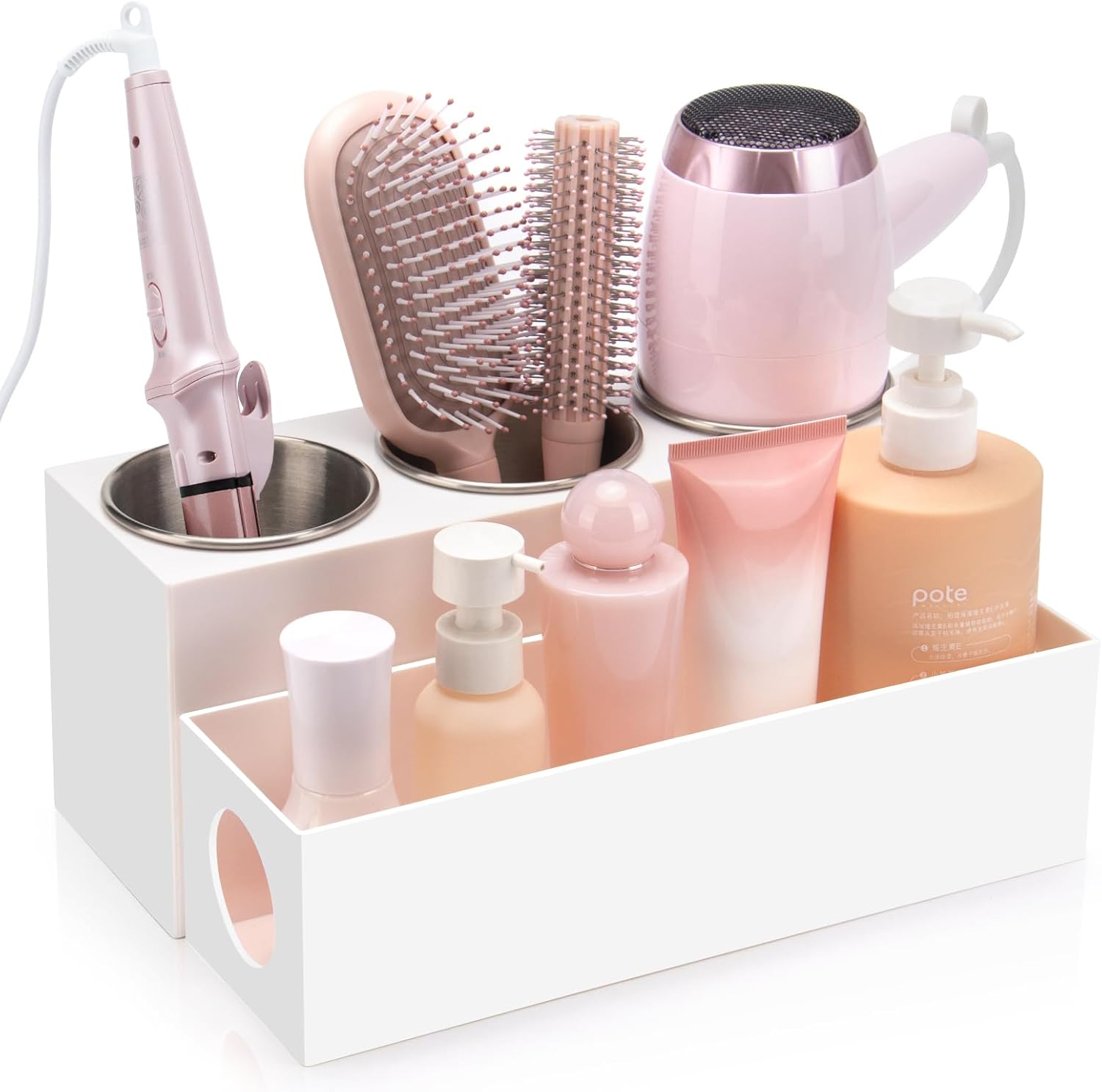 Hair Tool Organizer - Stylish Hair Tools Storage