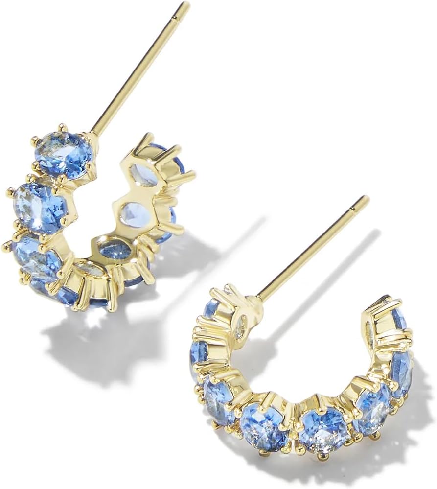 Cailin Crystal Huggie Earrings for Dainty Jewelry Lovers