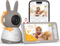 2K HD Baby Monitor with 5ft LCD Screen and App Control - Reliable Home