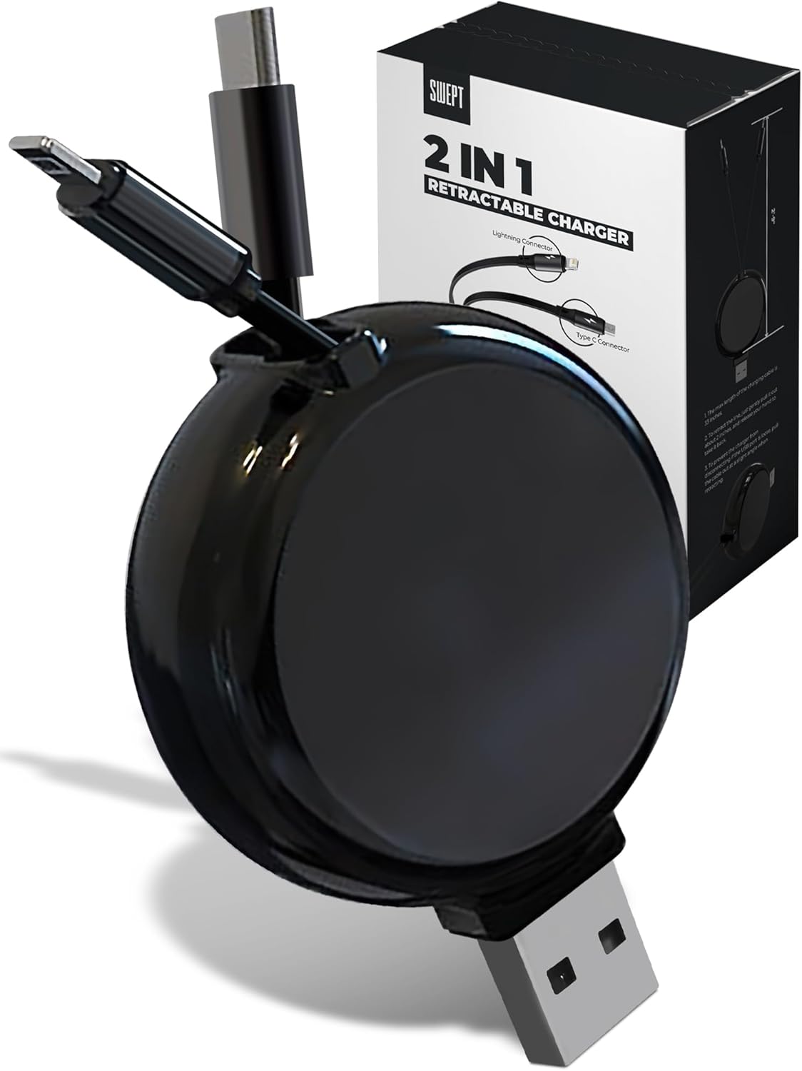 Universal 2-in-1 Fast Car Charger | Swept Supplies