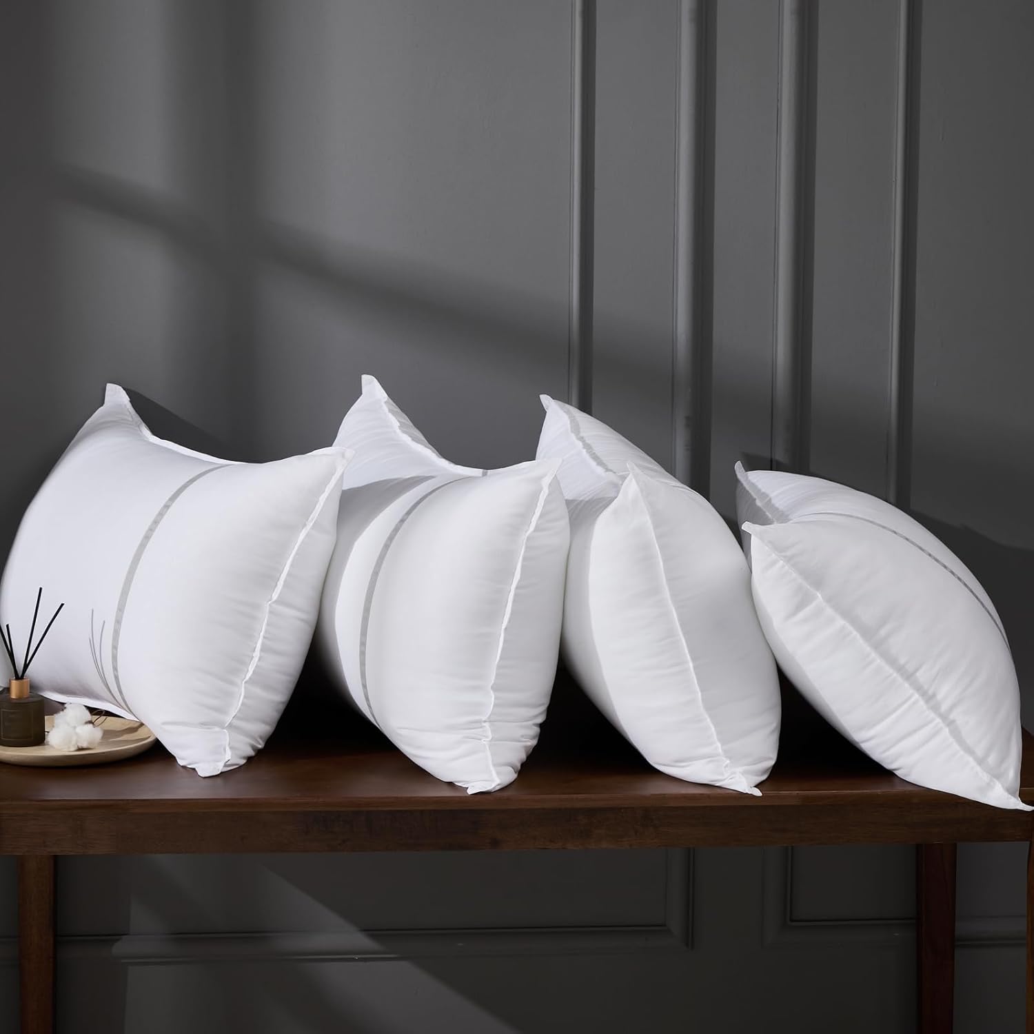 King Size Pillows Set of 4 for Side & Back Sleepers Comfort